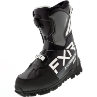 FXR Ботинки снегоходные X-Cross Pro BOA с утеплителем Black/White в Нижнем Новгороде