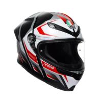 AGV Шлем K6 S 2206 Karve Matt Black/White/Red в Нижнем Новгороде