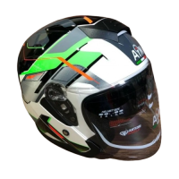 AiM Шлем JK526 Fluo-Green/White/Black в Нижнем Новгороде