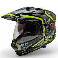 AIM Шлем кросс/эндуро JK802S Yellow/Grey/Black в Нижнем Новгороде
