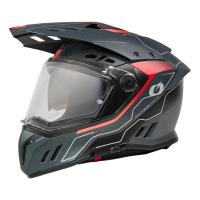 Oneal Шлем кроссовый со стеклом Sierra RS Echo красный/черный в Нижнем Новгороде