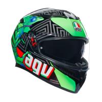 AGV Шлем K3 Kamaleon Black/Red/Green в Нижнем Новгороде