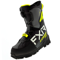 FXR Ботинки снегоходные X-Cross Pro BOA с утеплителем Black/Hi Vis в Нижнем Новгороде