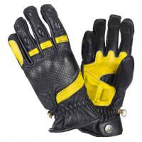 BY City Мотоперчатки Retro II Black/Yellow в Нижнем Новгороде