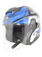 AiM Шлем открытый JK526 Blue/Grey/Black в Нижнем Новгороде