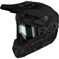 FXR Шлем Clutch Cold Stop QRS Electric 22 Black Ops в Нижнем Новгороде