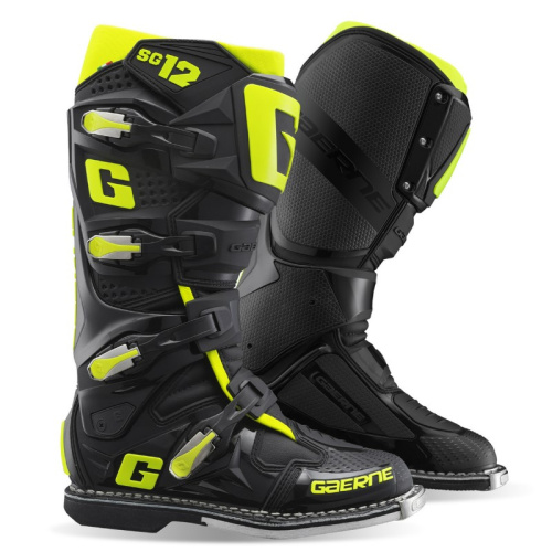 Gaerne Мотоботы SG-12 Black/Yellow в Нижнем Новгороде