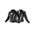 Shima Куртка Кожаная женская Miura 2.0 Black/White в Нижнем Новгороде