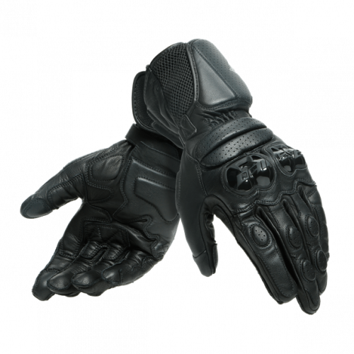 Dainese Перчатки кожаные Impeto Black в Нижнем Новгороде