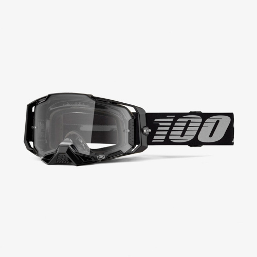 100% Очки Armega Goggle Black / Clear в Нижнем Новгороде