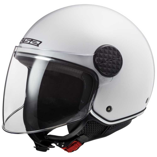 LS2 Мотошлем OF558 Sphere Lux Solid белый в Нижнем Новгороде