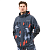 Dragonfly Мембранная куртка Quad 2.0 Man 2025 Grey - Orange Camo в Нижнем Новгороде