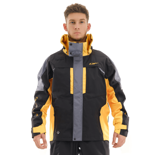 Dragonfly Куртка мембранная Quad Pro Black-yellow в Нижнем Новгороде