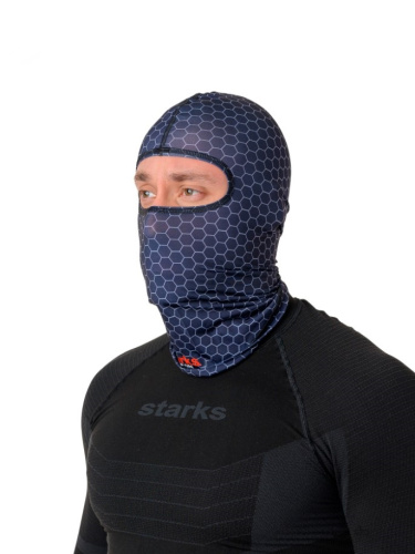 Starks Подшлемник Light Print Moto Черный принт в Нижнем Новгороде