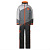 Scott Комбинезон детский DS Dryo Grey/Orange в Нижнем Новгороде