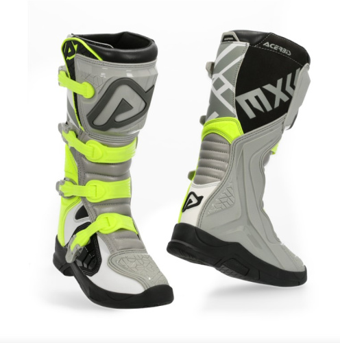 Acerbis Мотоботы кроссовые X-Team Grey/Yellow в Нижнем Новгороде