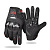 Ones Again Перчатки текст MG07-CF black-red в Нижнем Новгороде