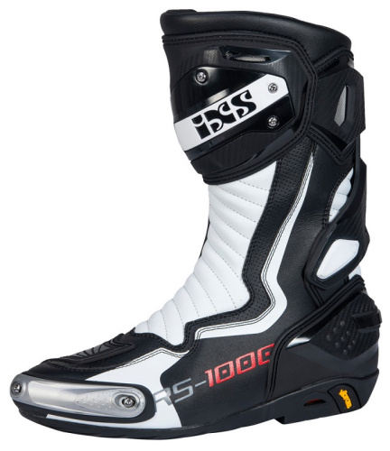 IXS Мотоботы RS-1000 черный/белый в Нижнем Новгороде