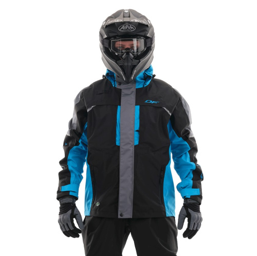 Dragonfly Куртка мембранная Quad Pro Black-Blue в Нижнем Новгороде