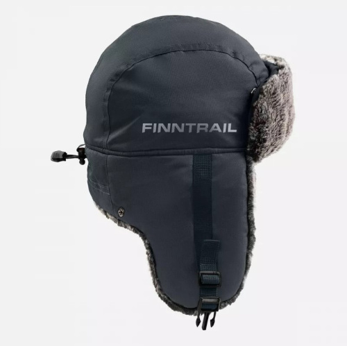 Finntrail Шапка-ушанка Hat Terra 2950 MiddleGrey в Нижнем Новгороде