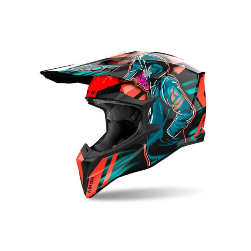 Airoh Шлем Wraaap Cyber Orange Glossy в Нижнем Новгороде