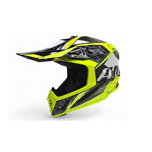 AiM Шлем RH855 Carbon Terrain Black/Yellow в Нижнем Новгороде