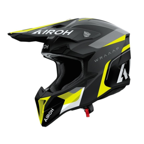 Airoh Шлем Wraaap Conquer Yellow Matt в Нижнем Новгороде