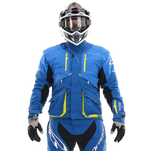 Dragonfly Куртка Эндуро Freeride Blue-Yellow в Нижнем Новгороде