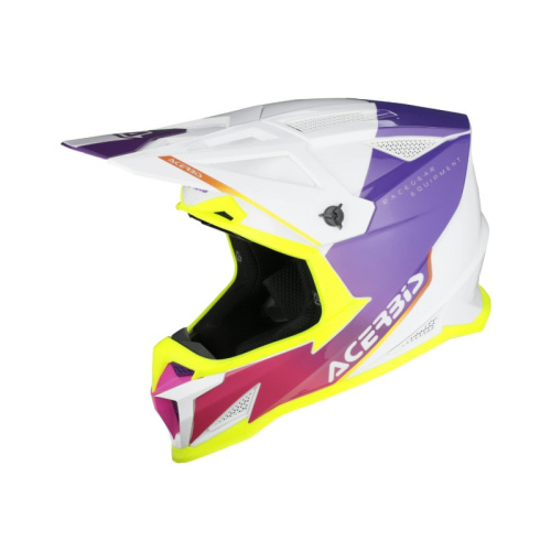 Acerbis Шлем T711 White/Purple в Нижнем Новгороде