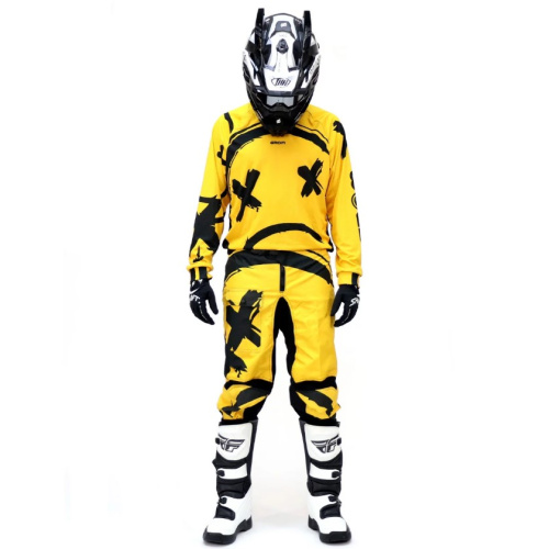 Grom Штаны кроссовые Sadman Yellow в Нижнем Новгороде
