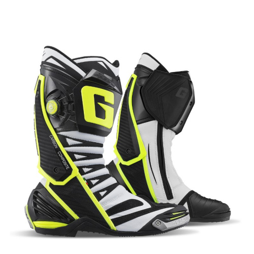 Gaerne Мотоботы GP1 Evo White/Black/Yellow в Нижнем Новгороде