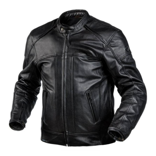 Scout куртка кожаная Daytona Waterproof Black в Нижнем Новгороде