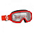 Scott Очки кроссовые Primal clear red/white clear works в Нижнем Новгороде