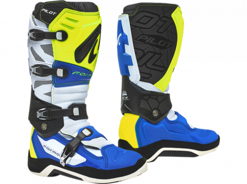 Forma Ботинки Pilot YellowFluo/White/Blue в Нижнем Новгороде