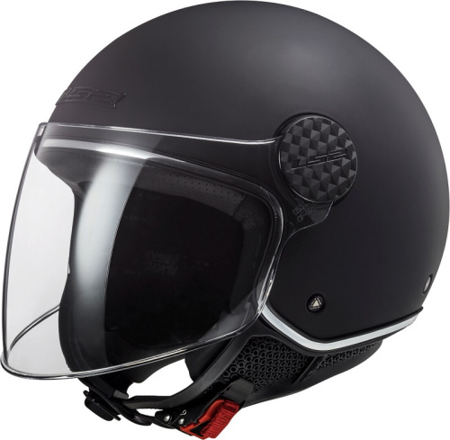 LS2 Мотошлем OF558 Sphere Lux Solid черный в Нижнем Новгороде
