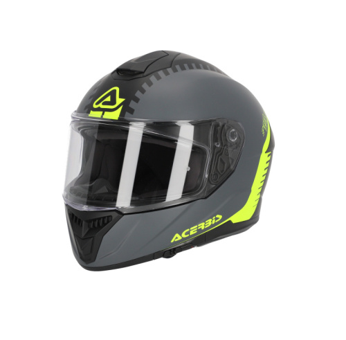 Acerbis Шлем Krapon 22-06 Grey/Yellow в Нижнем Новгороде