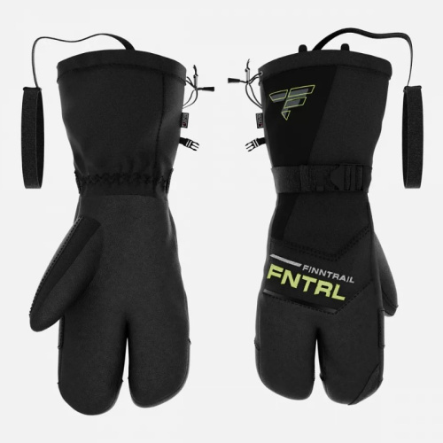 Finntrail Перчатки утепленные Lobster 2801 GraphiteYellow в Нижнем Новгороде