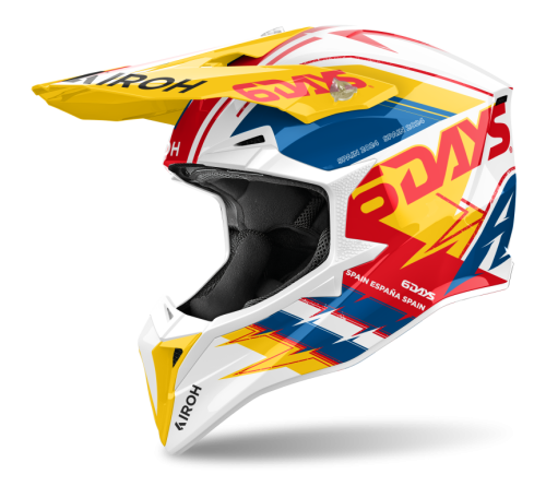 Airoh Мотошлем Wraaap Sixdays Spain 2024 Glossy в Нижнем Новгороде