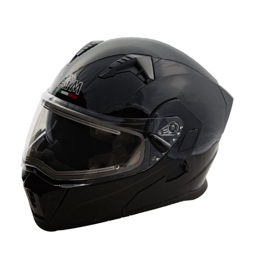AiM Шлем JK906 снегоходный с эл. подогревом Black Glossy в Нижнем Новгороде