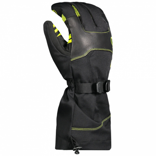 Scott Перчатки Cubrick Black/Lime-green в Нижнем Новгороде