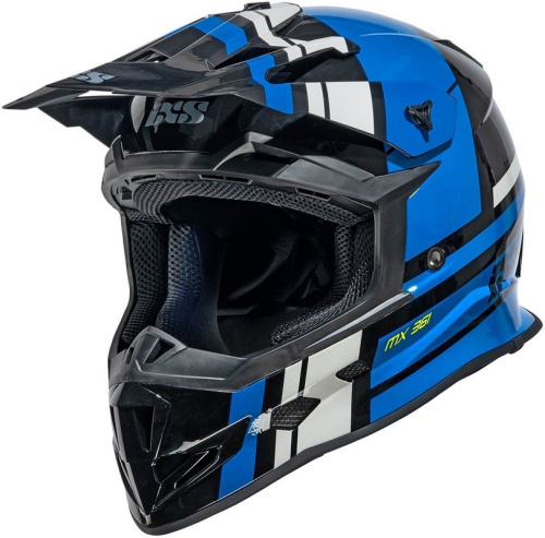 IXS Мотошлем iXS361 2.3 Черно-синий в Нижнем Новгороде
