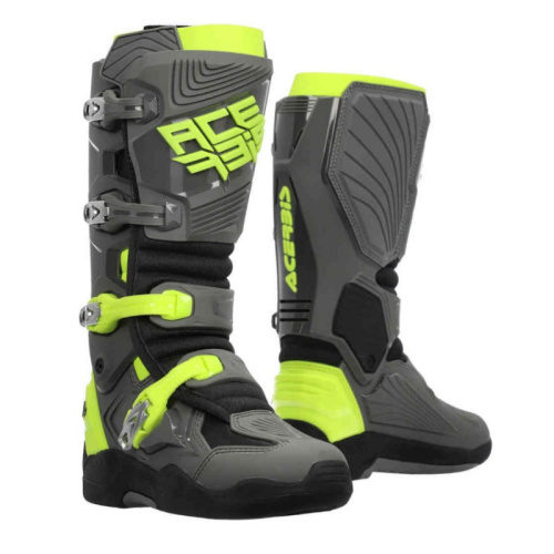 Acerbis Мотоботы кроссовые Whoops Grey/Yellow в Нижнем Новгороде