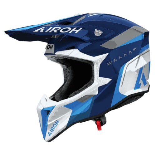Airoh Шлем Wraaap Conquer Blue Gloss в Нижнем Новгороде
