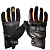 Sweep Перчатки кожаные+текстиль Hammer Black/Orange в Нижнем Новгороде