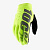 100% Мотоперчатки текстильные подростковые Brisker Youth Glove Fluo Yellow в Нижнем Новгороде