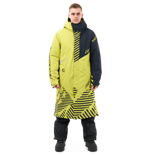 Dragonfly Плащ зимний Race Coat Man 2025 Lime-Black в Нижнем Новгороде