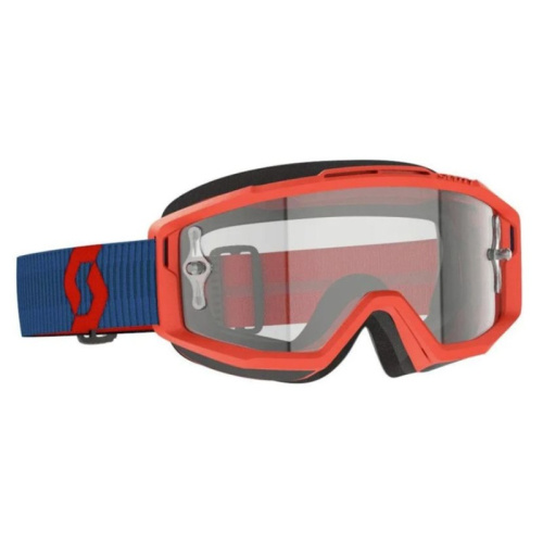 Scott Очки Split OTG dark blue/neon red/clear works в Нижнем Новгороде